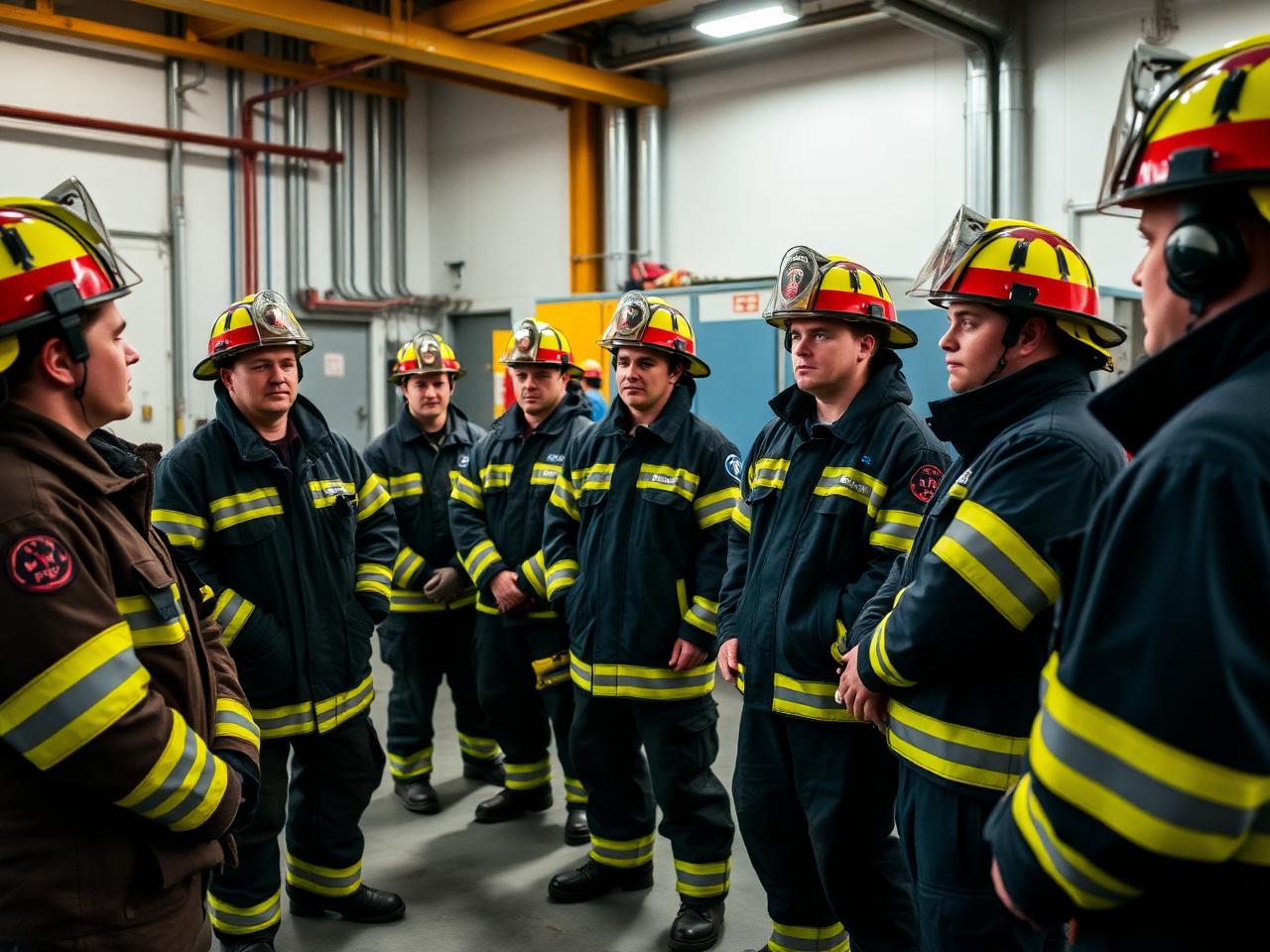 Equipe Minas Prevenção em treinamento